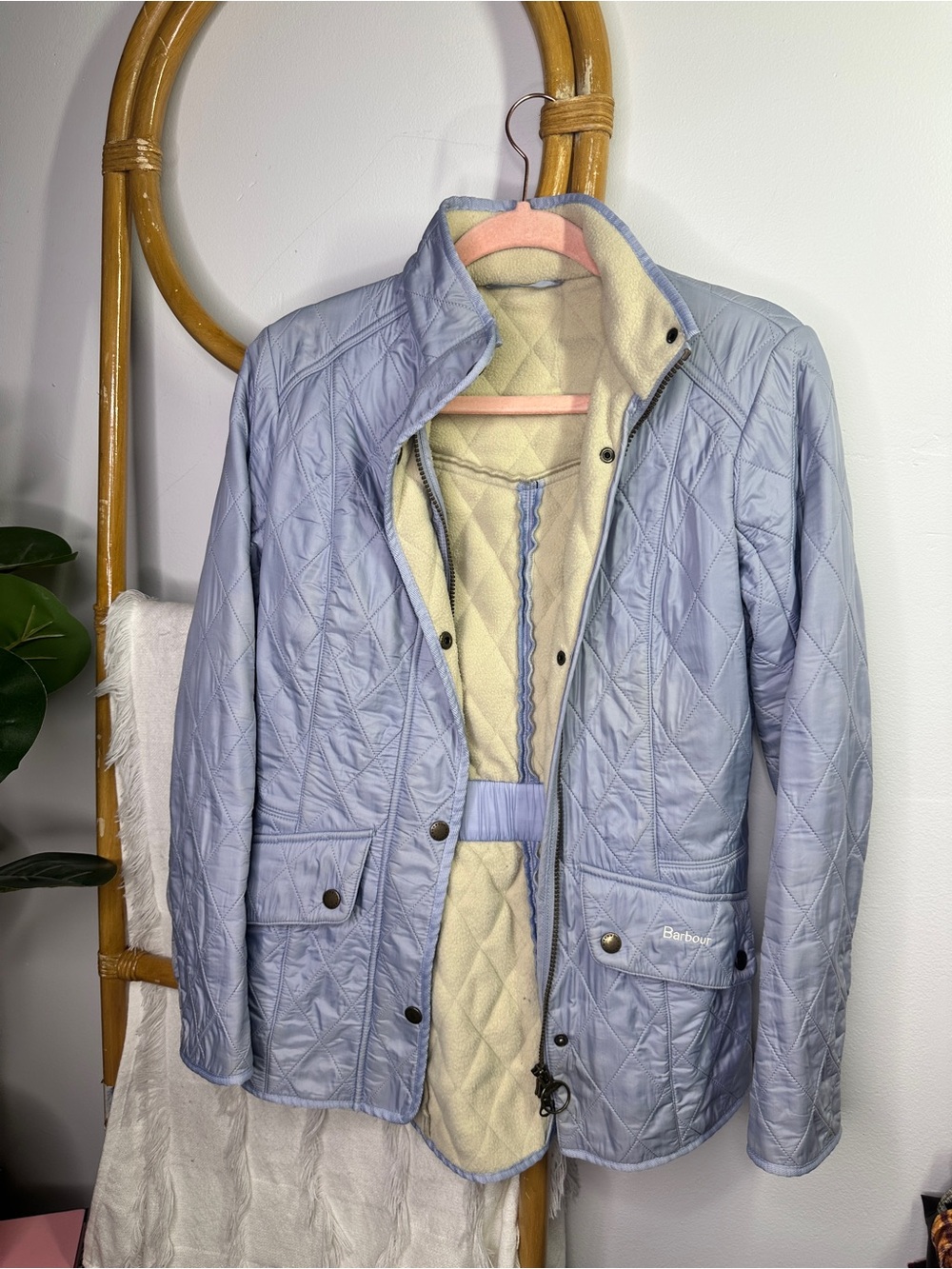 Barbour Quilted Polarquilt Jacket sz 6